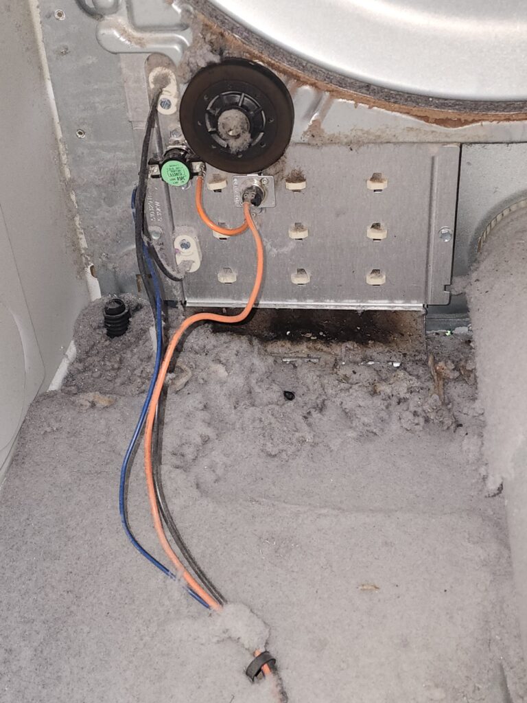 Close call — dryer lint fire caught before major damage in Lubbock TX